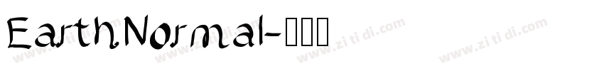 EarthNormal字体转换