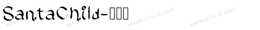 SantaChild字体转换