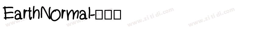 EarthNormal字体转换