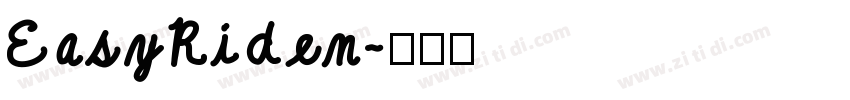 EasyRiden字体转换