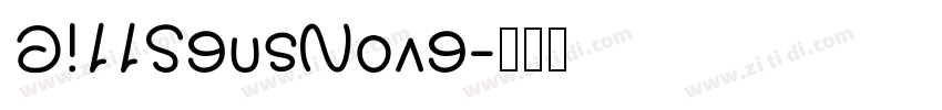 Gi11SansNova字体转换