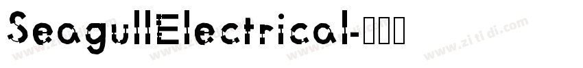 SeagullElectrical字体转换