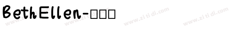 BethEllen字体转换