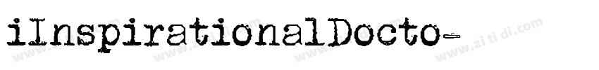 iInspirationalDocto字体转换