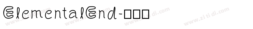 ElementalEnd字体转换