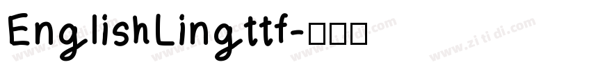 EnglishLingttf字体转换