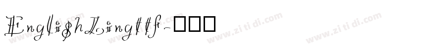 EnglishLingttf字体转换