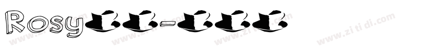 Rosy明芳字体转换