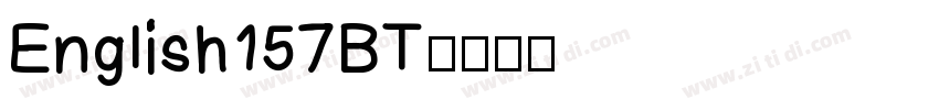English157BT字体转换