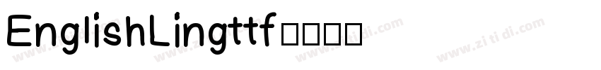 EnglishLingttf字体转换
