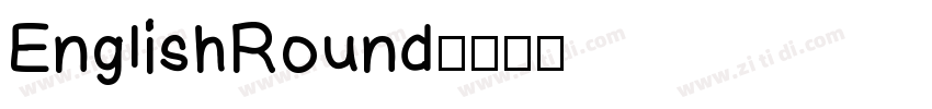 EnglishRound字体转换