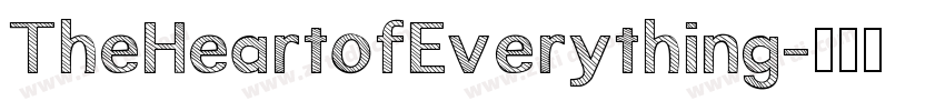TheHeartofEverything字体转换