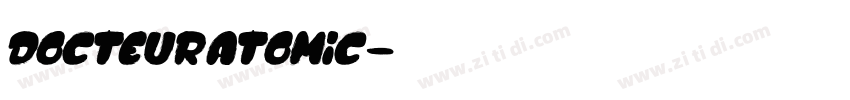 DocteurAtomic字体转换