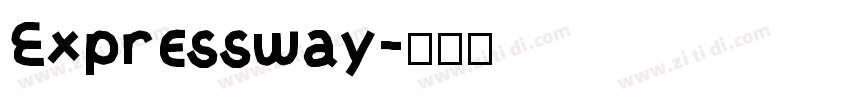 Expressway字体转换