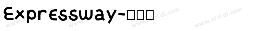 Expressway字体转换