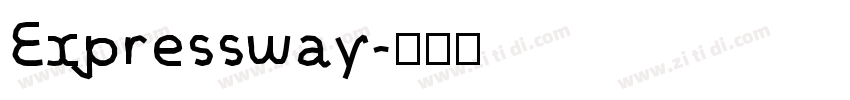 Expressway字体转换