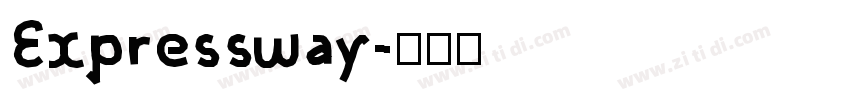 Expressway字体转换