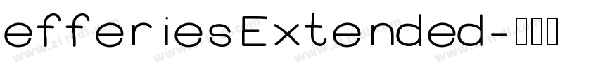 efferiesExtended字体转换