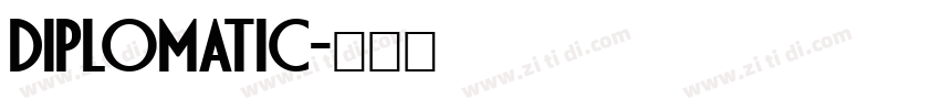 Diplomatic字体转换