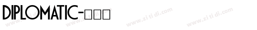 Diplomatic字体转换