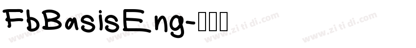 FbBasisEng字体转换
