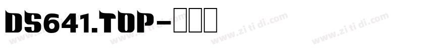 ds641.top字体转换