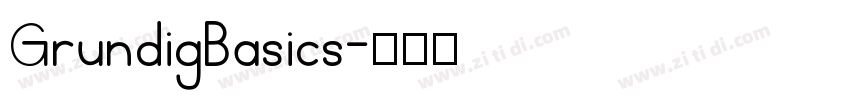 GrundigBasics字体转换