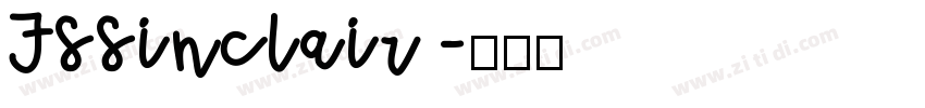 FSSinclair字体转换