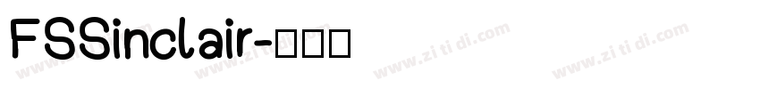 FSSinclair字体转换