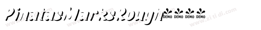 PinatasMarksRough字体转换