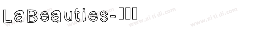 LaBeauties字体转换