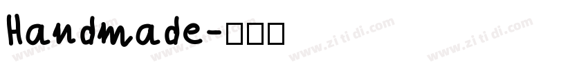 Handmade字体转换