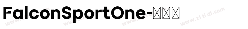 FalconSportOne字体转换