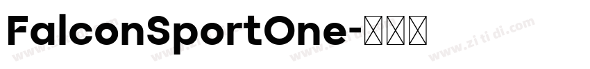 FalconSportOne字体转换