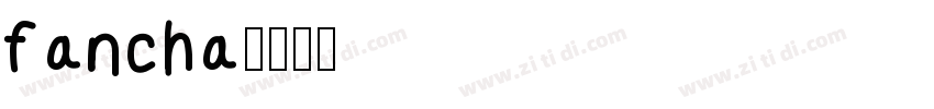 fancha字体转换