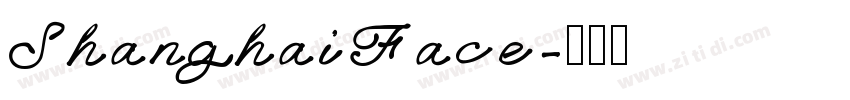 ShanghaiFace字体转换