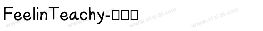 FeelinTeachy字体转换