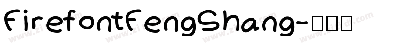 FirefontFengShang字体转换
