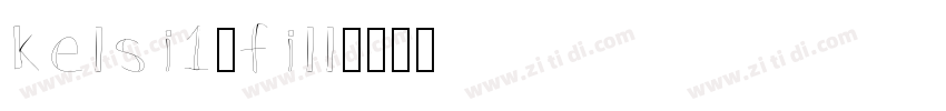 kelsi1—fill字体转换
