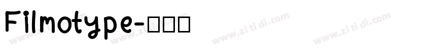 Filmotype字体转换