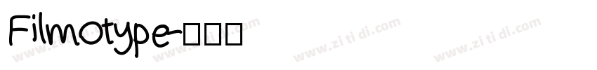 Filmotype字体转换