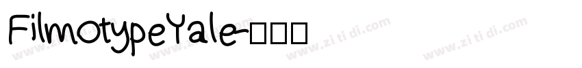 FilmotypeYale字体转换