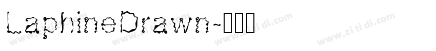 LaphineDrawn字体转换