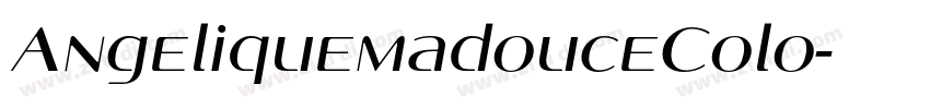 AngeliquemadouceColo字体转换