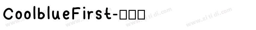 CoolblueFirst字体转换