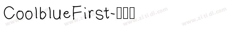 CoolblueFirst字体转换