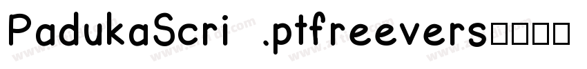 PadukaScriptfreevers字体转换