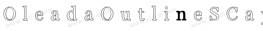 OleadaOutlineSCapsS字体转换