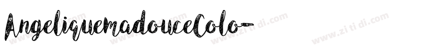 AngeliquemadouceColo字体转换