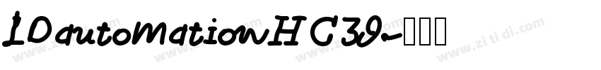 IDautomationHC39字体转换